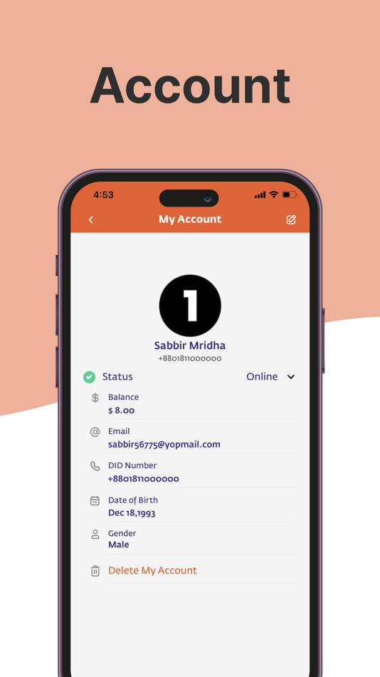 #5. GISTR: International Calls (iOS) 由: Syndeo Solutions International Limited