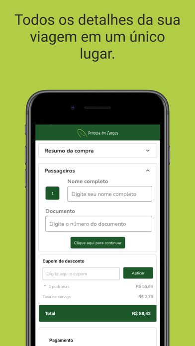 Expresso Princesa dos Campos Screenshot