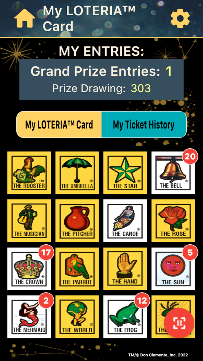 LOTERIA™ Bonus Night 3D