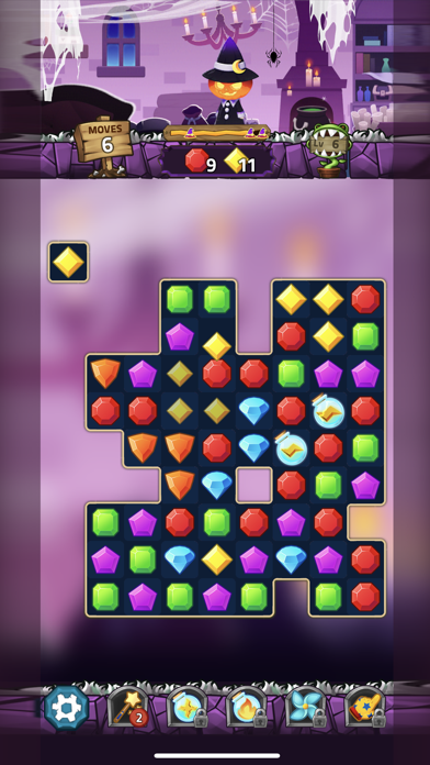 Jewels Witch : match3 puzzle Screenshot