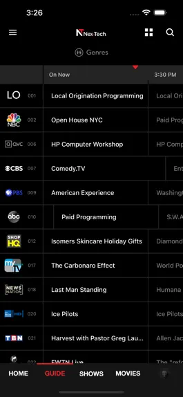 Game screenshot Nex-Tech TV Now hack