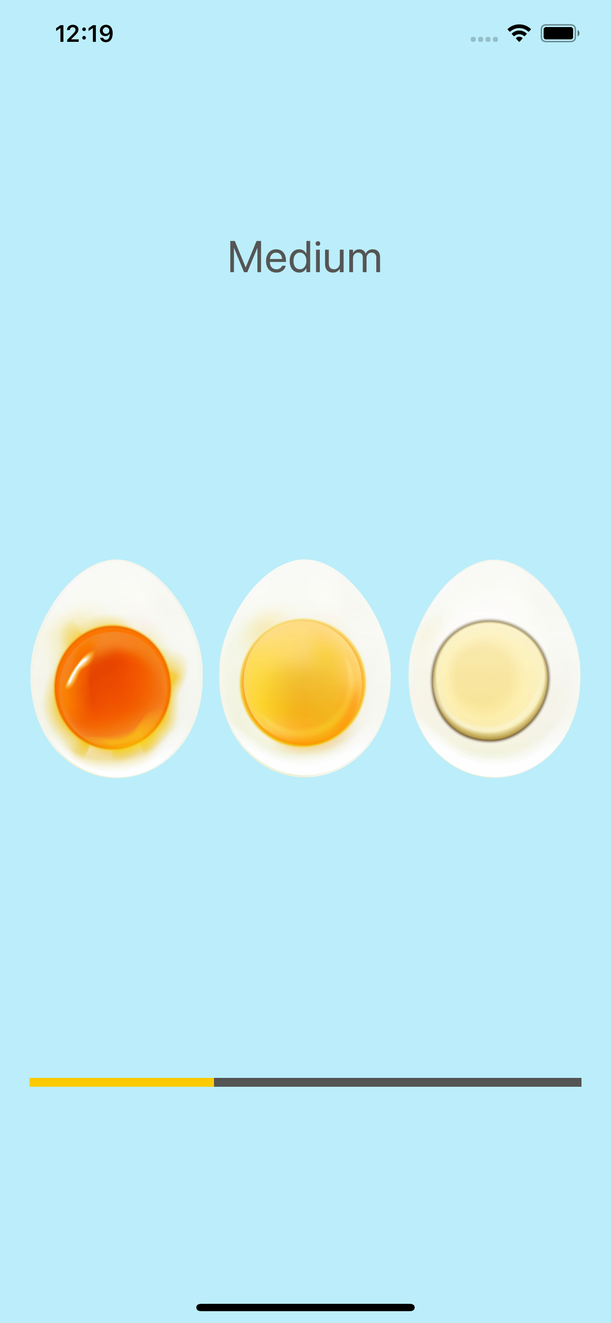 Egg timer app