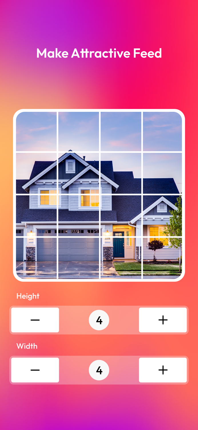 Grids Square Cut  9 Square