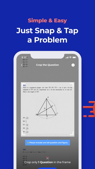 AIR MATH. Homework Helper Screenshot