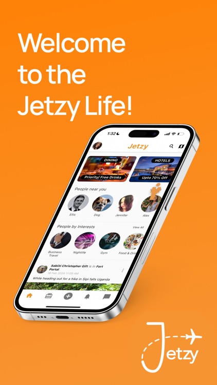 Jetzy - Connect, Travel, Enjoy