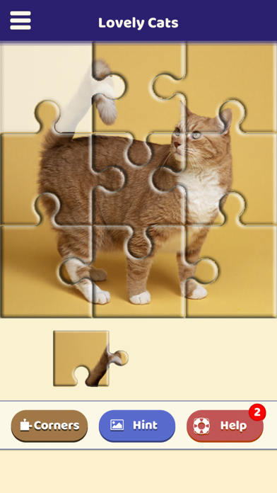 Lovely Cats Puzzle Screenshot