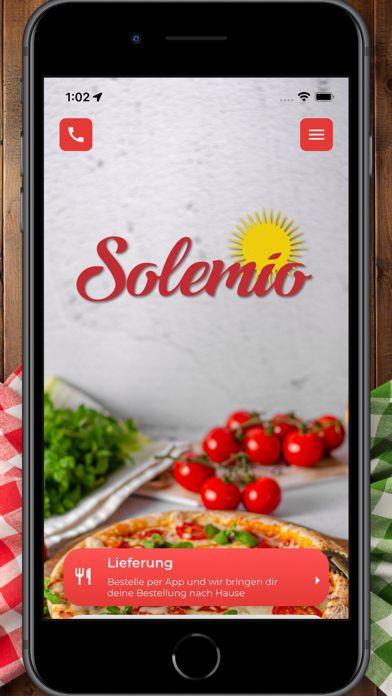Solemio Pizzeria Screenshot