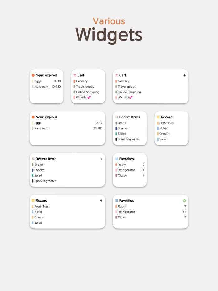 Dotory - Item management