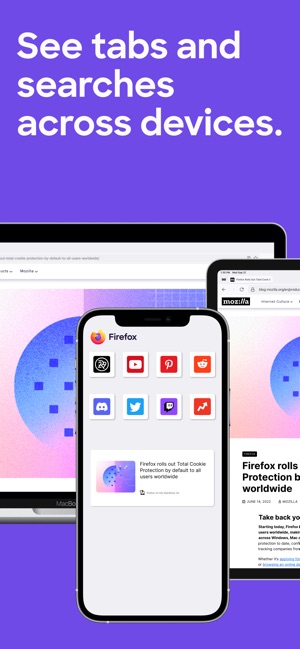 Firefox: Private, Safe Browser su App Store