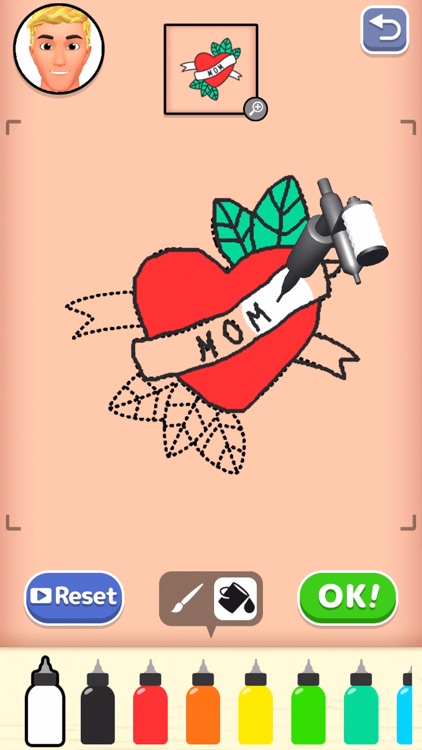 Dream Tattoo - drawing puzzle screenshot-3