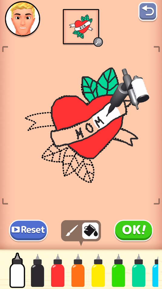 #4. Dream Tattoo - drawing puzzle (iOS) 由: FTY LLC.