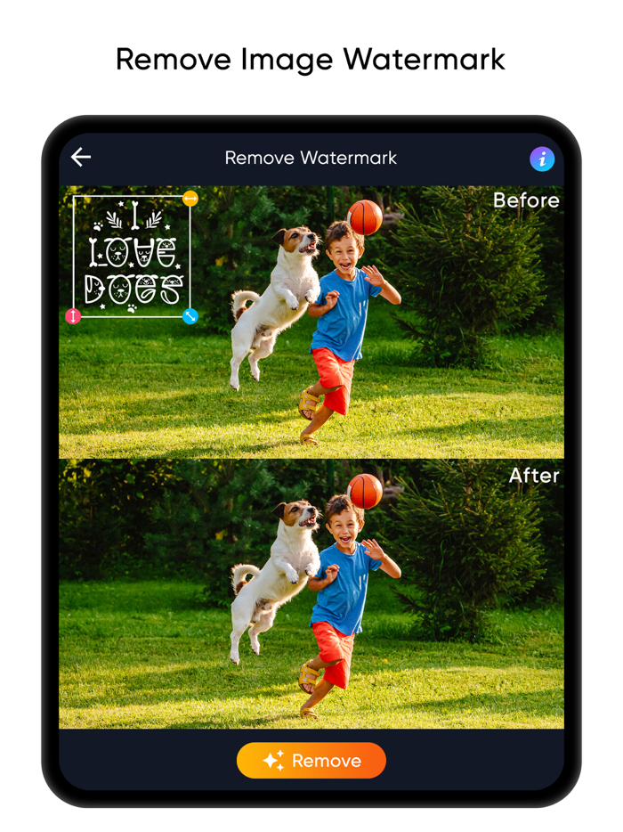 Watermark Remover - Retouch
