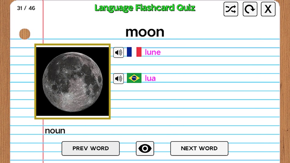 #3. Language Flashcard Quiz (iOS) Podle: Danny Demure