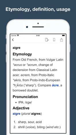 Game screenshot French Etymology and Origins apk