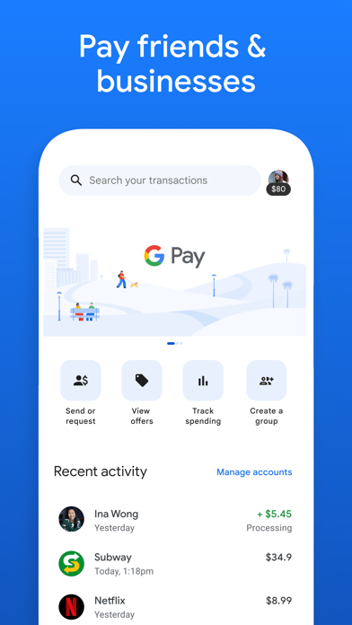 Google Pay: Save and Pay Screenshot