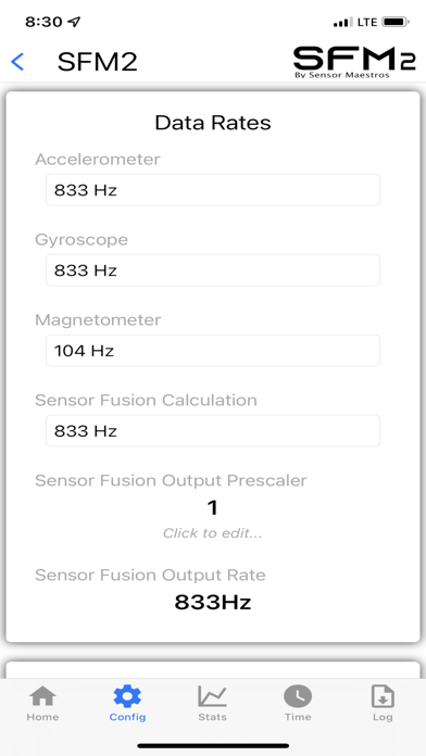 SENSR-LOGR by Sensor Maestros Screenshot