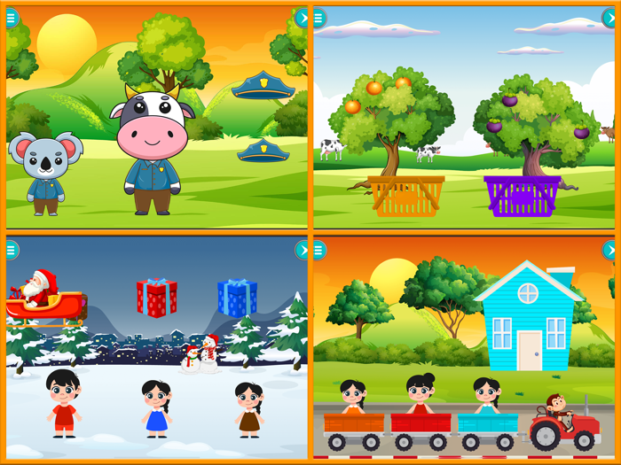 Baby Games Shape Color and Size