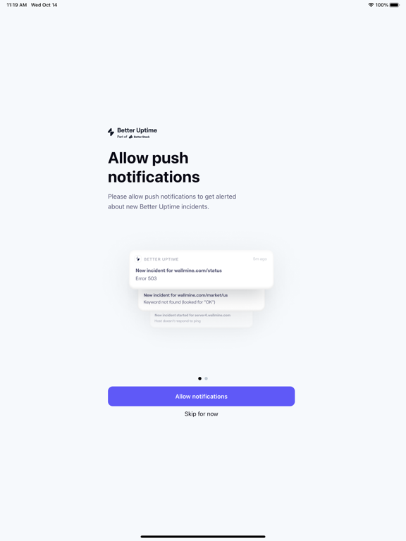 Screenshot #4 pour Better Stack alerts (legacy)