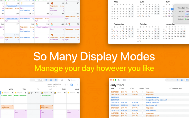 ‎BusyCal: Calendar & Reminders Screenshot