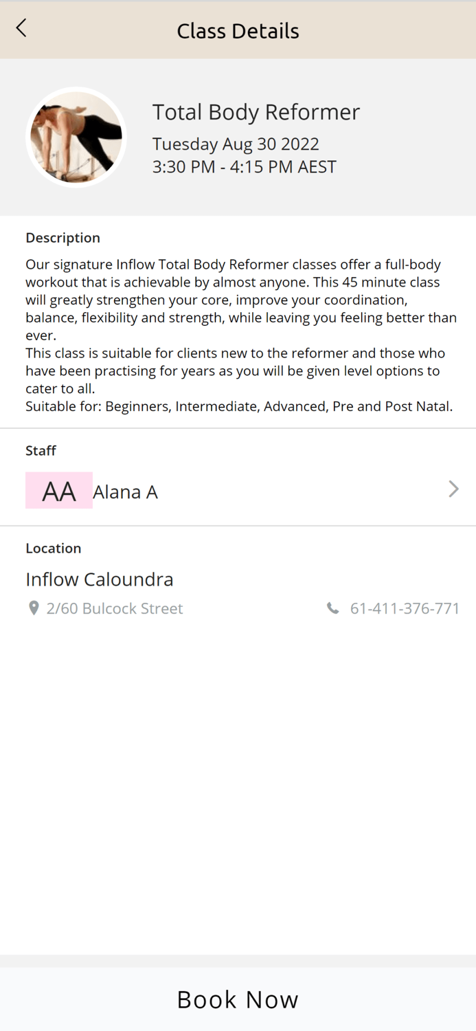 Inflow Pilates Studios