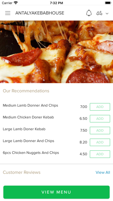 ANTALYA KEBAB HOUSE Hereford Screenshot