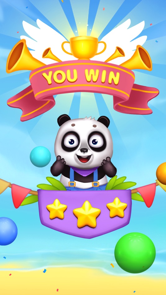 #6. Panda Bubble Shooter Puzzle (iOS) By: Sonat Joint Stock Company