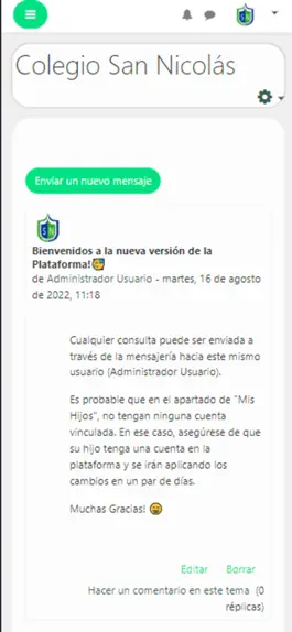 Game screenshot Colegio San Nicolas apk