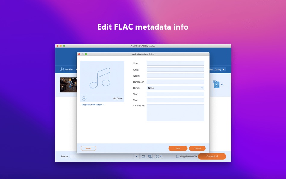 #4. AnyMP4 FLAC Converter (macOS) Av: AnyMP4 Studio