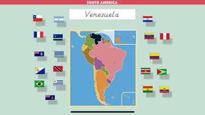 South America Geography Screenshot