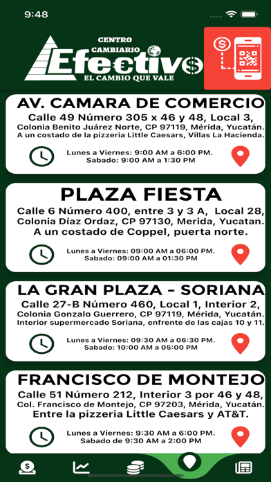 Centro Cambiario Meritrade Screenshot