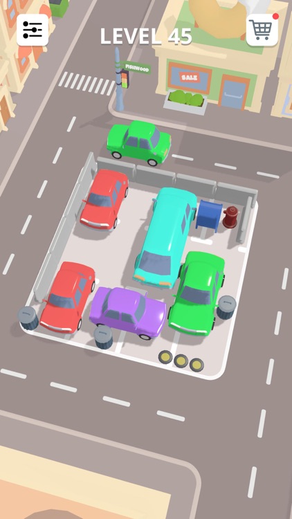 Parking Maze Puzzle