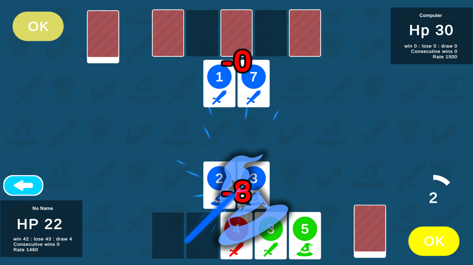 #4. 2 Players Game: Number Fighter (iOS) Podle: Taira Hirasawa