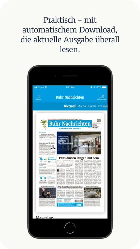 Ruhr Nachrichten screenshot 3 of 6