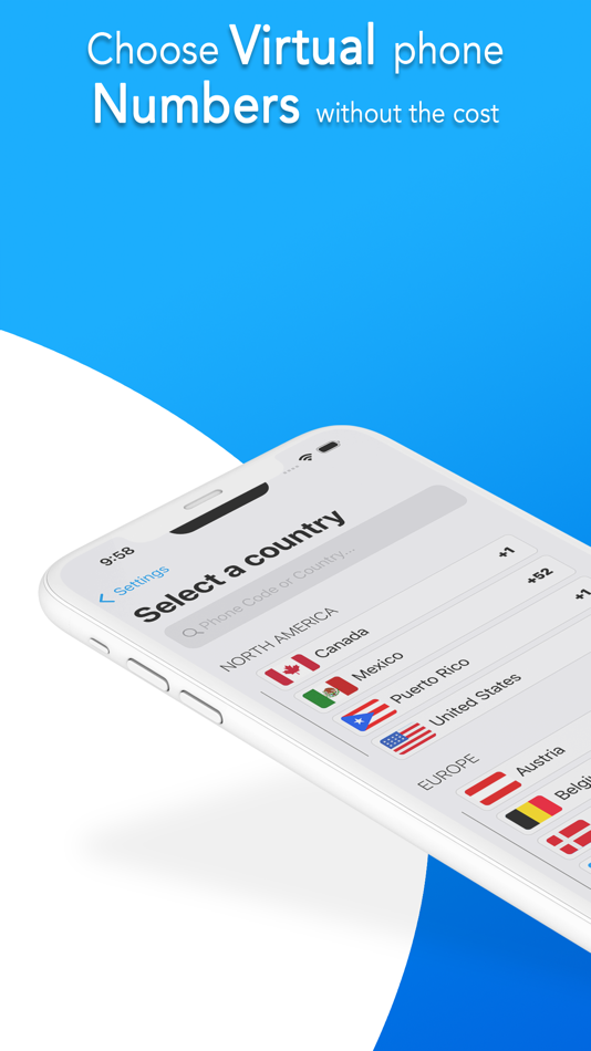 #1. vNu : Virtual Phone Number (iOS) 由: Ayoub El Omrani