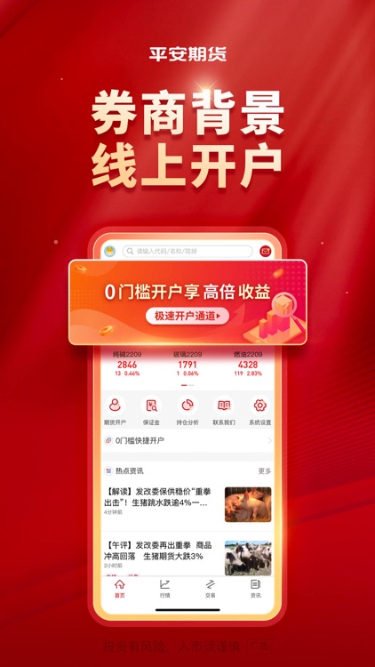 平安期货同花顺