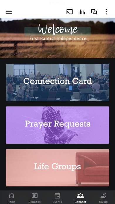 First Baptist Independence Screenshot