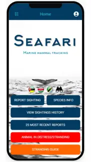 seafari iphone screenshot 2