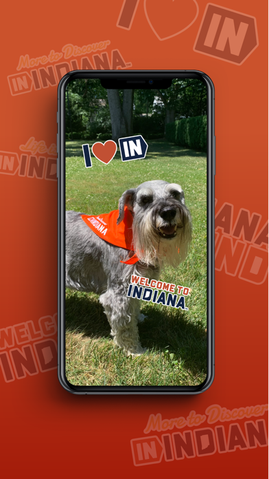 IN Indiana Stickers Screenshot