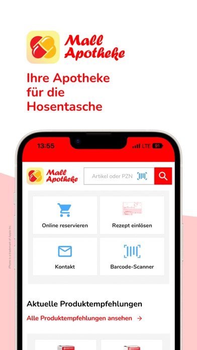 Mall Apotheke Krefeld Screenshot
