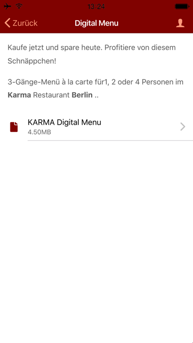 Karma Restaurant Screenshot