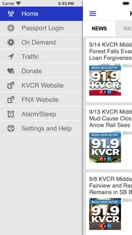 Game screenshot KVCR Public Media App apk