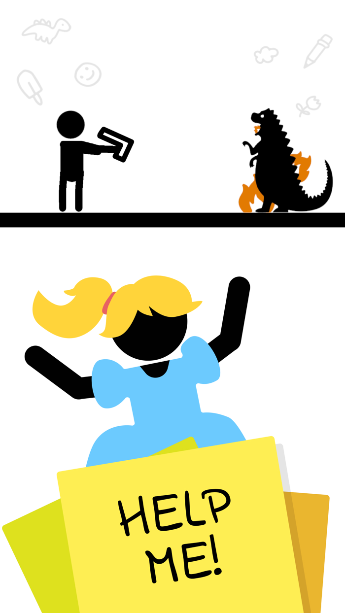 Draw to Win Save the Stickman