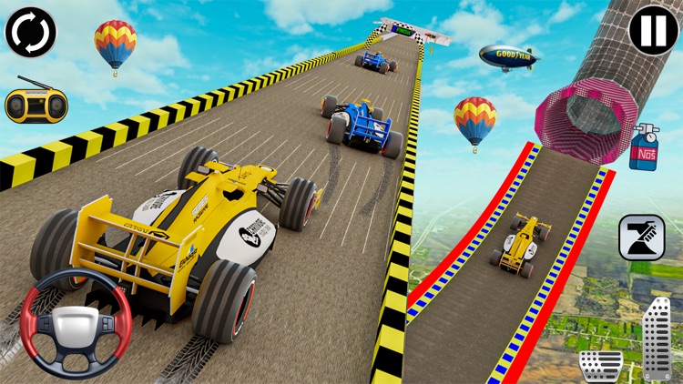 Formula Car Stunt Race Ramp screenshot-4