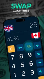 currency exchange - rate iphone screenshot 2