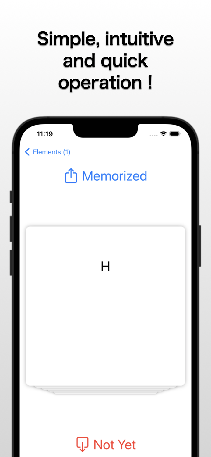 Chemical Formula Mnemonic Card