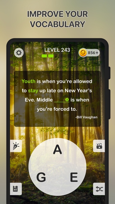 Word Quotes - Word Game Screenshot