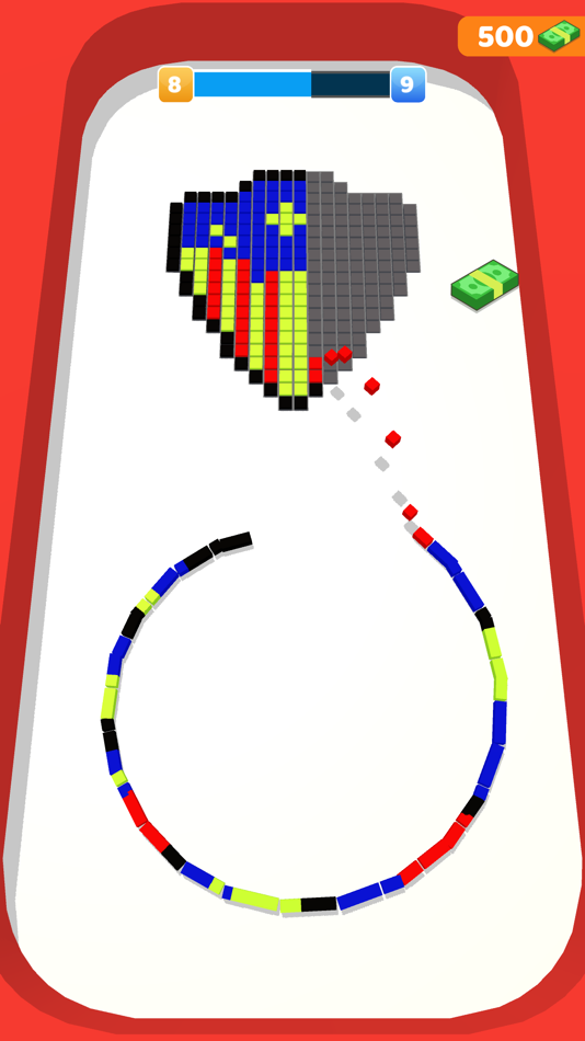 #8. Push Fill (iOS) Podle: ozan akbaba