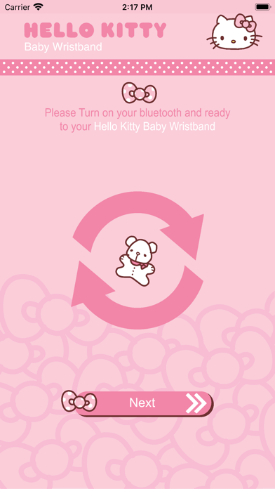 Hello Kitty Baby Wristband Screenshot