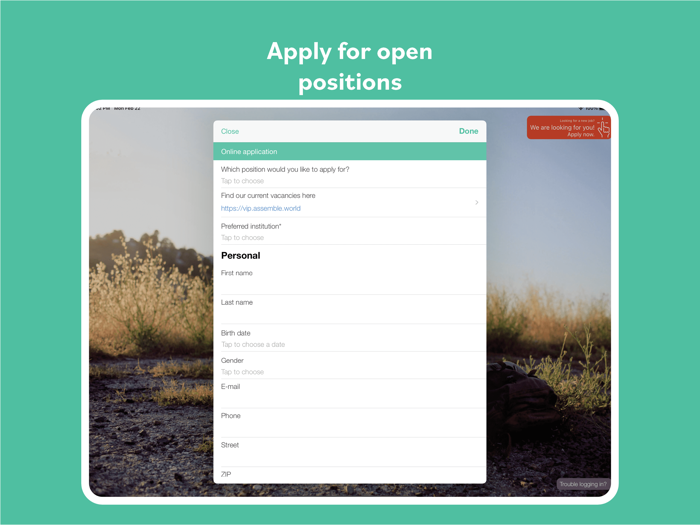 Kita-App Mitarbeiter