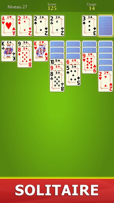 Screenshot #1 pour Solitaire Jeu de Cartes